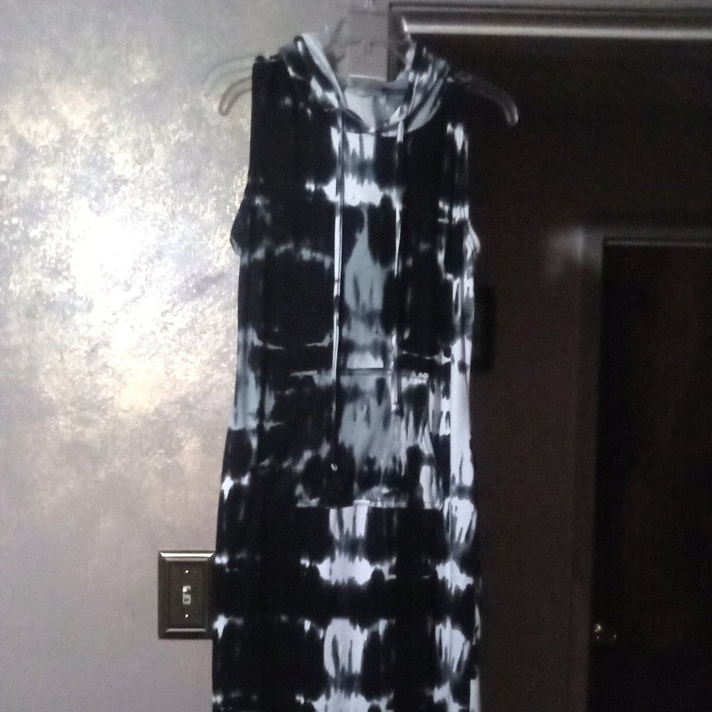 Casual Hooded Dress